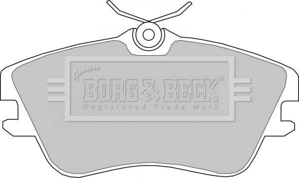 BORG & BECK Jarrupala, levyjarru BBP1160